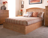 MADRID Solid Wood Storage Bedstead